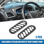 Set of 2 A-Pillar Air Outlet Vent Covers for Chevy Corvette C5 (1997–2004) 718844597890
