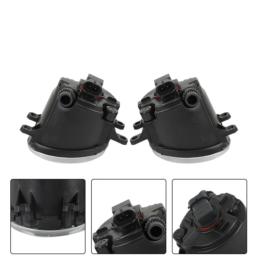 Pair of Fog Lights for Toyota Corolla (2009–2010) Halogen Clear