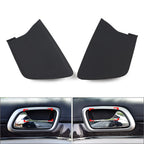 Set of 2 Inner Door Grab Handle Trim Panel Caps for Jeep Grand Cherokee (2011–2022)