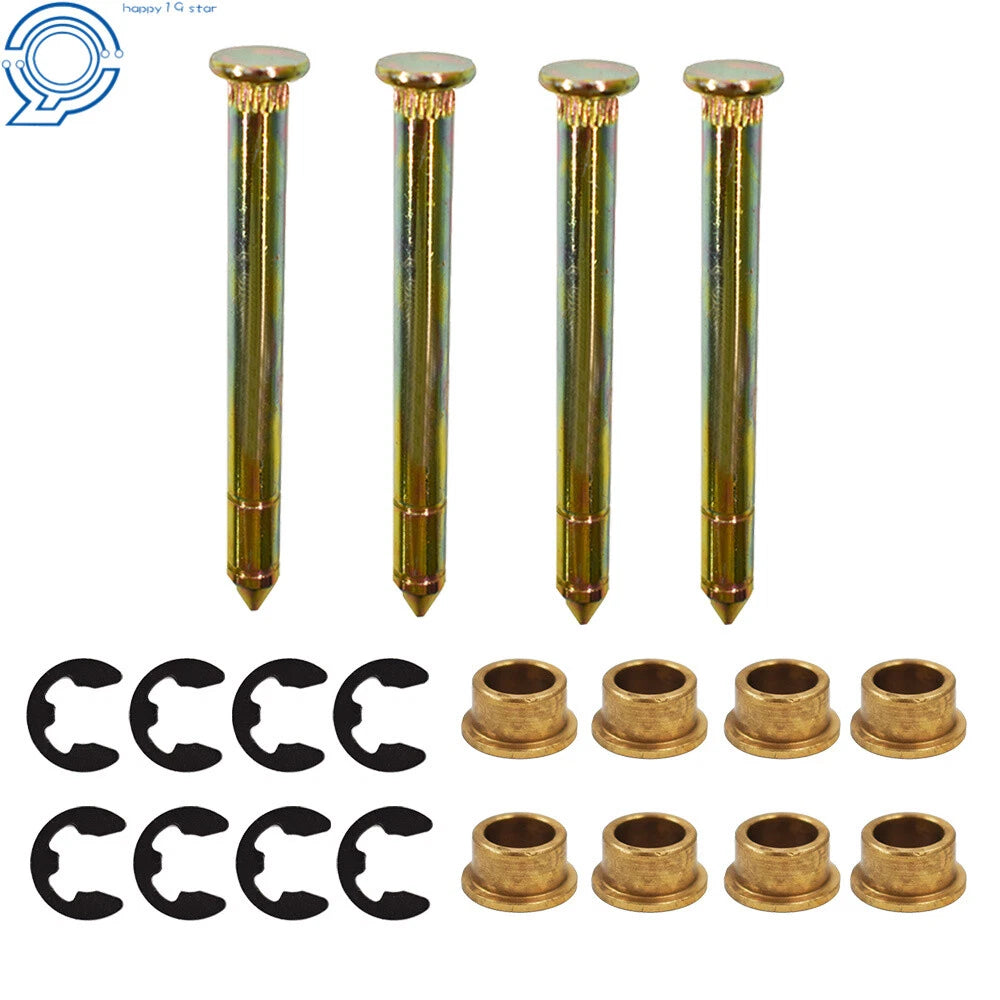 Heavy Duty Door Hinge Pin Bushing Kit for Ford F-150 F-250 F-350 Bronco