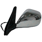 LH+RH Chrome Electric Mirrors for Toyota Landcruiser Prado 120 Series '02-'09
