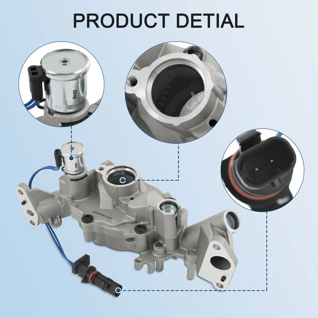 Engine Oil Pump & Solenoid for Dodge Durango Jeep Grand Cherokee (2011–2020)