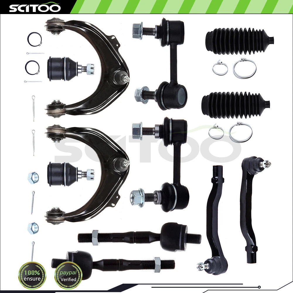 Front Control Arm and Ball Joint Tie Rod End Kit for Honda Accord (1998–2002)