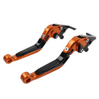 Orange Extendable Brake Clutch Levers for Honda CBR600RR CBR954RR (03-06)