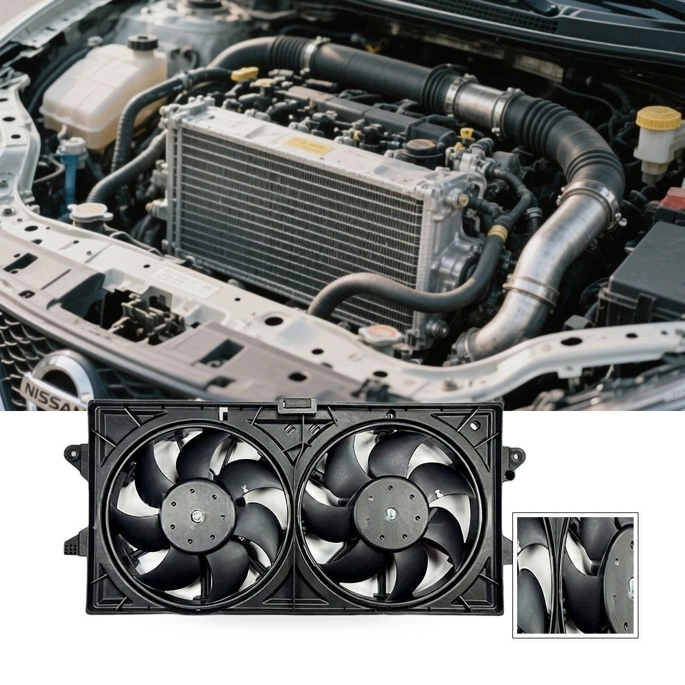 Radiator Fan Assembly for Nissan Tiida, Venucia D60, D60EV, Sylphy