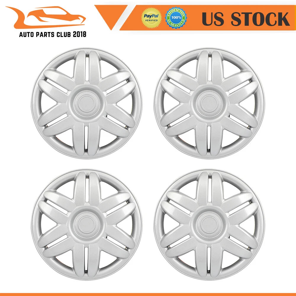Set of 4 Wheel Hub Caps for R13 Tire & Rim (Fits 13" Wheels)