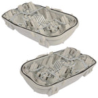 2X Rear Tail Light Mount Holder for Audi A6 S6 (2005–2011)