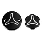 Brake & Clutch Cap Kit - Black for Ducati Streetfighter V2 V4 Hyper 950 1100 SP