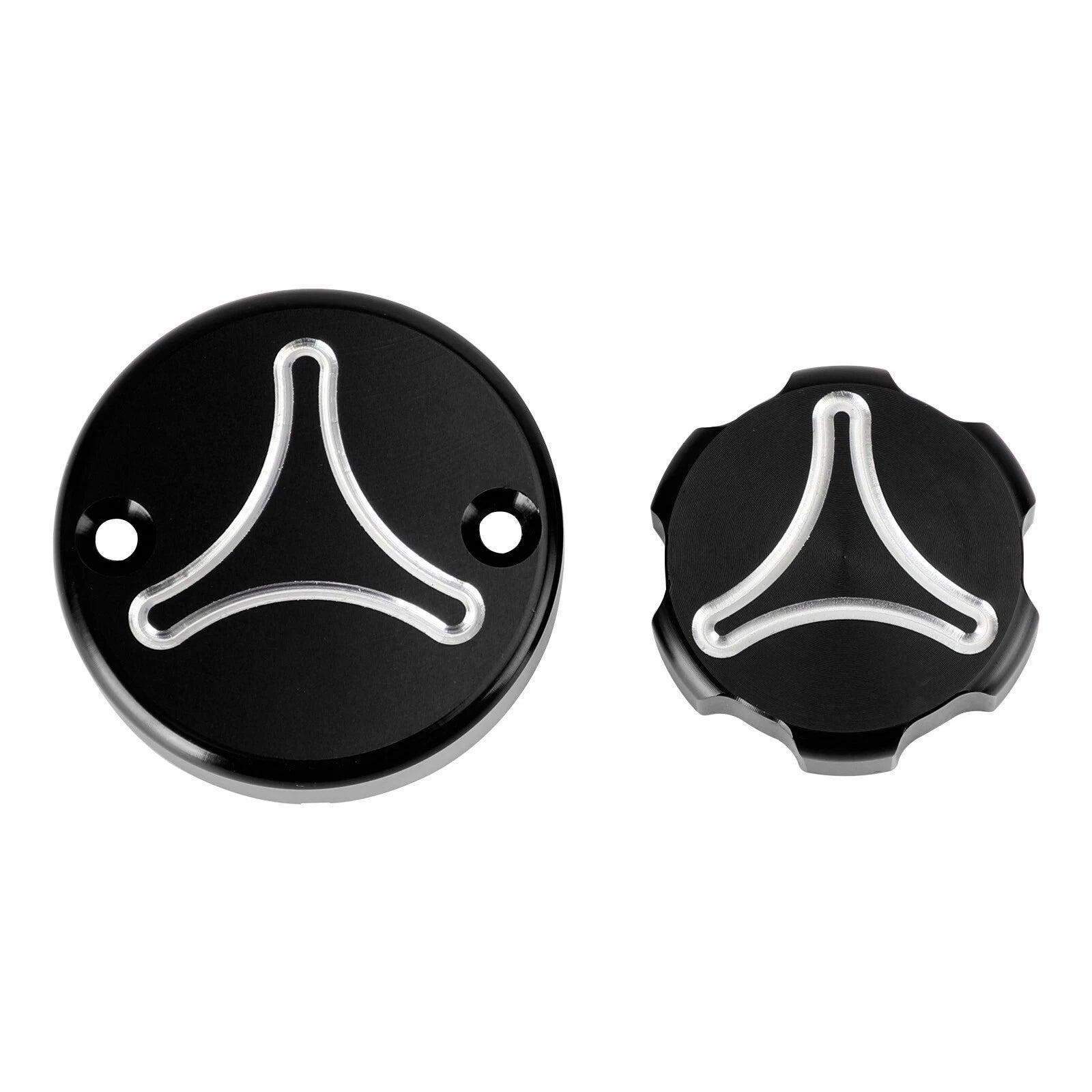 Brake & Clutch Cap Kit - Black for Ducati Streetfighter V2 V4 Hyper 950 1100 SP