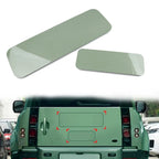 Green Rear Tire Wheel Cover for Land Rover Defender 90 110 130 (2020-2024)