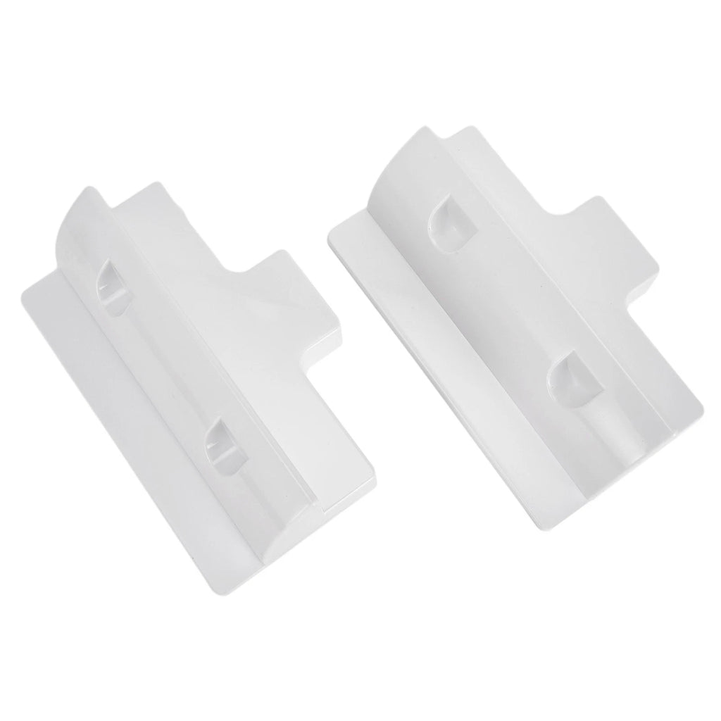 Solar Panel Corner Brackets for Caravan RV Boat (Black/White)
