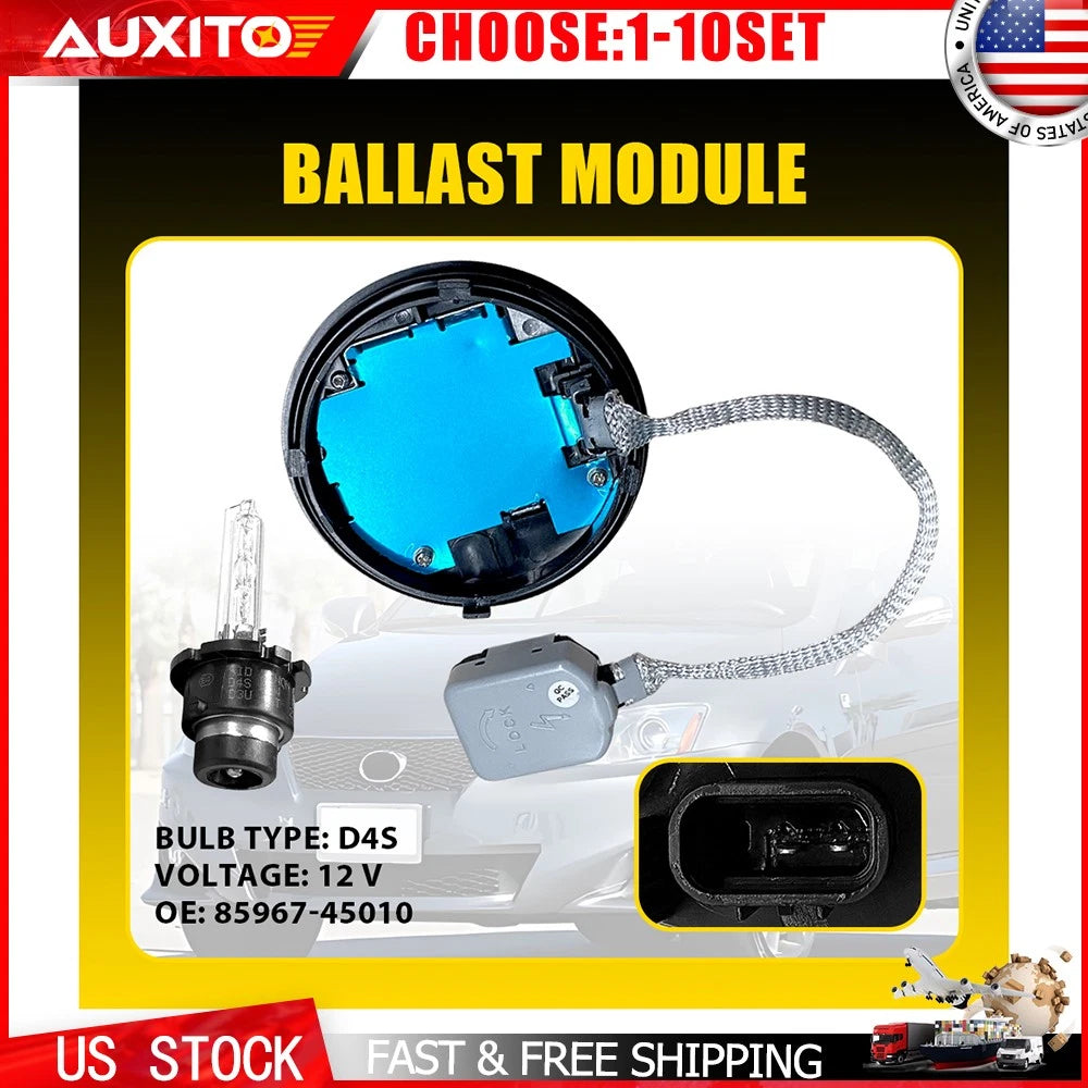 Xenon Ballast Unit Bulb for Toyota Avalon Sienna Venza Land Cruiser Prius (1-10X)