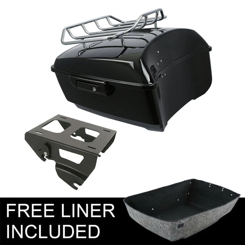 Solo Mount Luggage Rack for Harley Touring Road Glide (2014–2026)