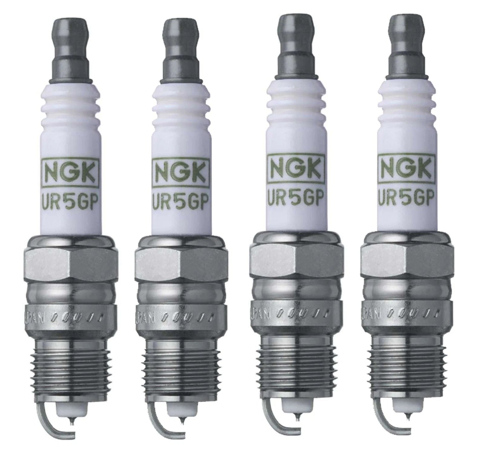 Set of 4 NGK G-Power Spark Plugs for Chevrolet Vega 2.3L L4 (1976)