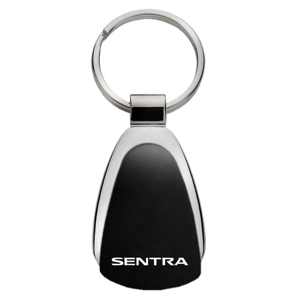 Black Teardrop Keychain - Officially Licensed for Nissan Sentra