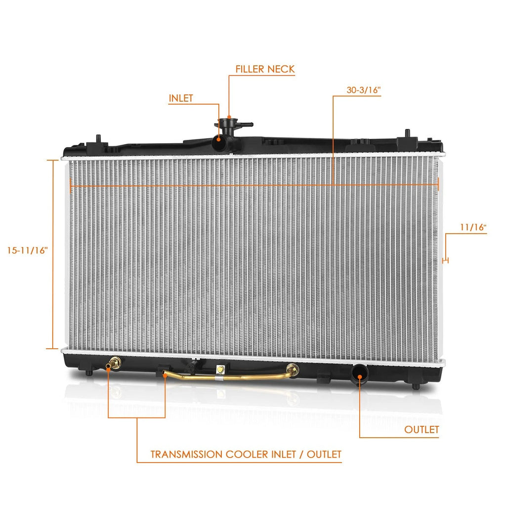 Aluminum Core Cooling Radiator DPI-13669 for Avalon/ES350/Camry (2012–2018)