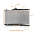 Aluminum Core Cooling Radiator DPI-13669 for Avalon/ES350/Camry (2012–2018)