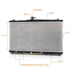 Aluminum Core Cooling Radiator DPI-13669 for Avalon/ES350/Camry (2012–2018)