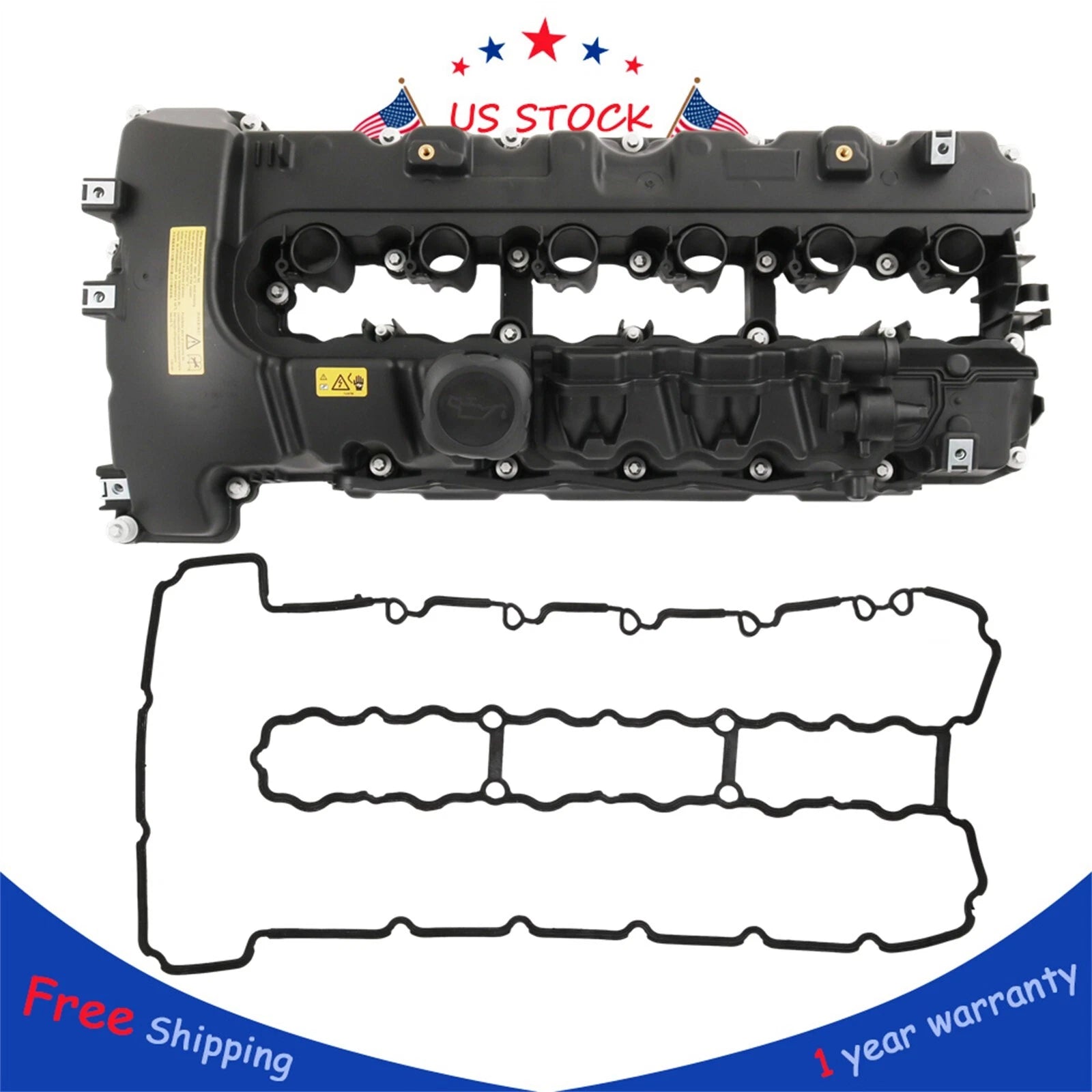 Turbo Valve Cover for BMW Z4 X6 135i 335i 535i (2003–2016)