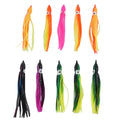 10X Fishing Lures Soft Bait 5cm/7cm/10cm/12cm Mixed Color