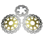 Steel Brake Discs Rotors Pads for Suzuki GSXR 600/750 (2004-2005) 3 x PCS