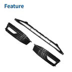 Front Lower Bumper Grille for Audi A4 B8PA (2013–2015) Black Sport Style