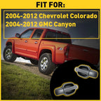 2X Rear Exterior Door Handle Set for Chevrolet Colorado (2004–2012)