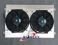Aluminum Shroud & Fans for Subaru Impreza WRX GC8 STI 2.0L (1992-2000)
