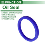 Set of 5 Oil Seal Rotary Shaft Seal 80x95x9mm for Various Models 