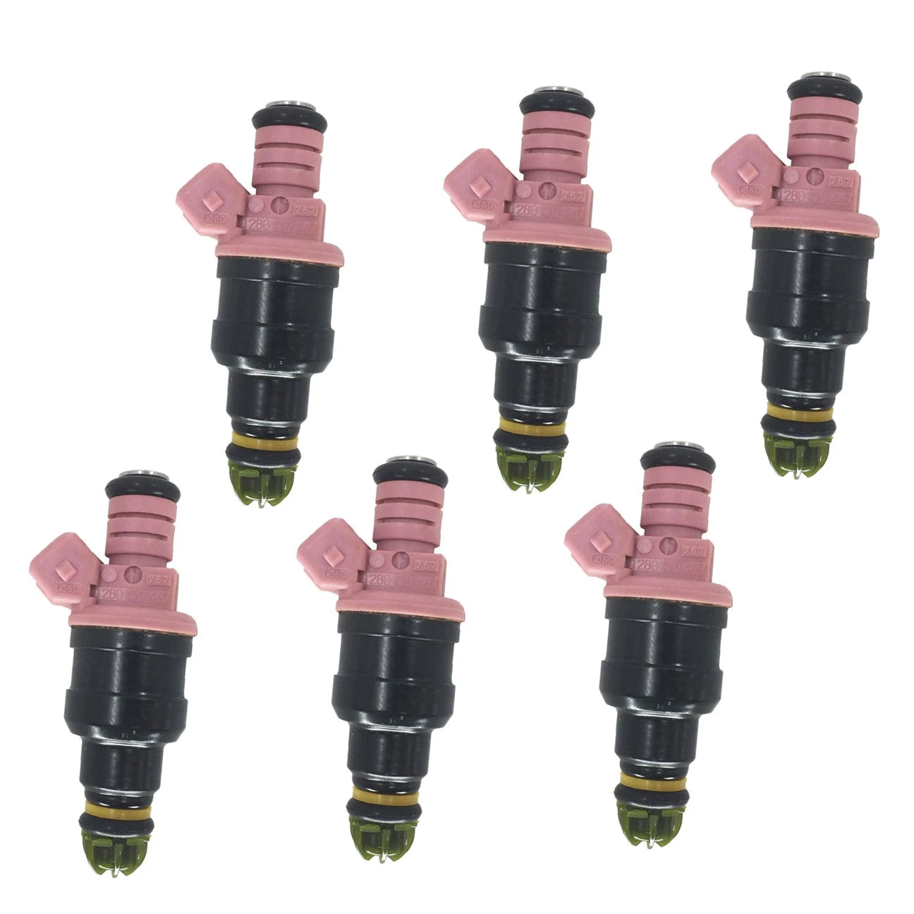 Set of 6 Fuel Injectors for BMW Z3 M3 528i (1996–2002) 0280150440
