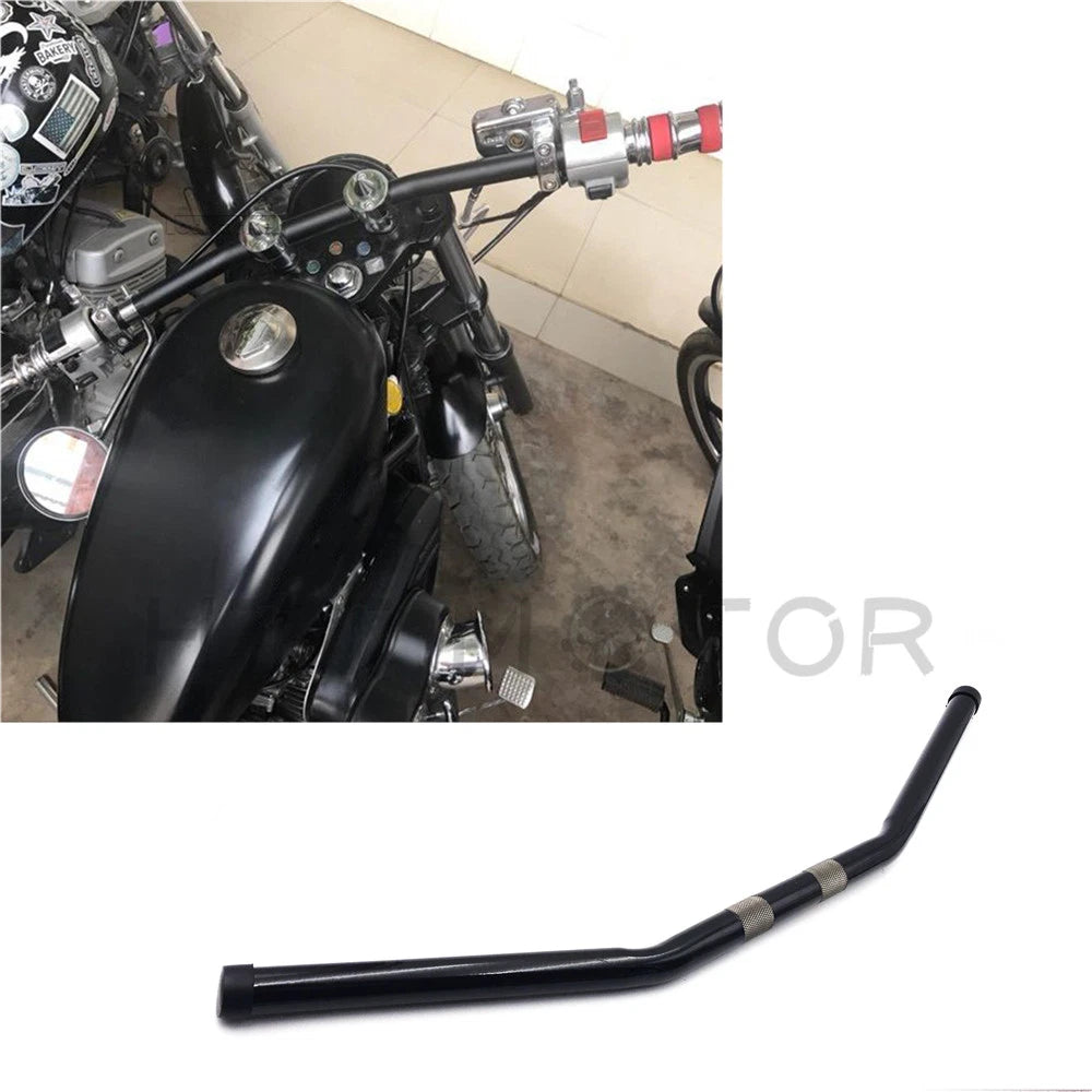 1" Diameter Drag Bar Handlebar for Harley XL Sportster 883 1200 (2004–2023)