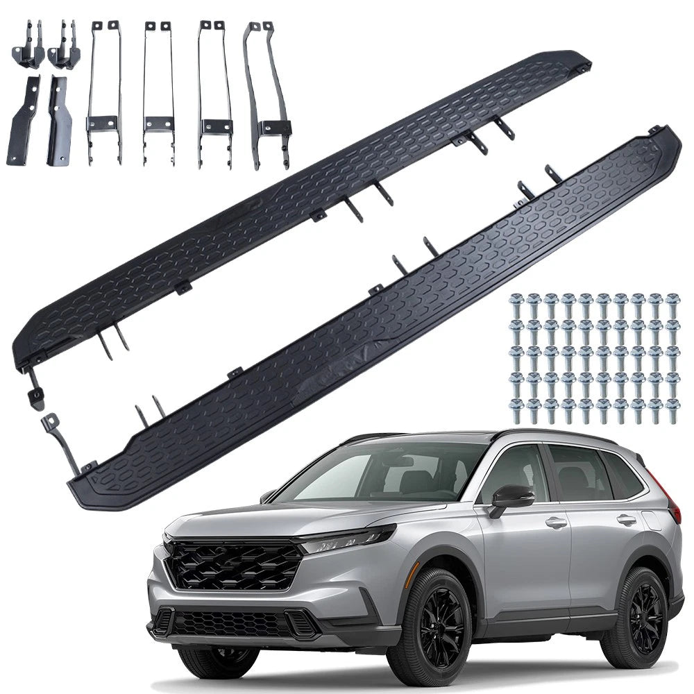2Pcs Running Boards for Honda CR-V (2023–2026) Side Steps Nerf Bars Black
