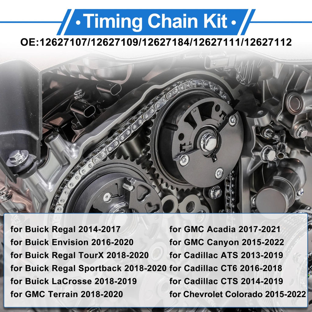 Timing Chain Kit No. 12627107 for Buick Regal, LaCrosse 
