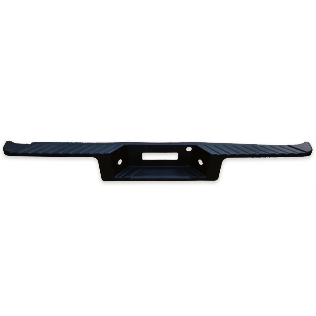 Replacement Black Plastic Rear Bumper Step Pad w/o Park Assist Sensor Holes