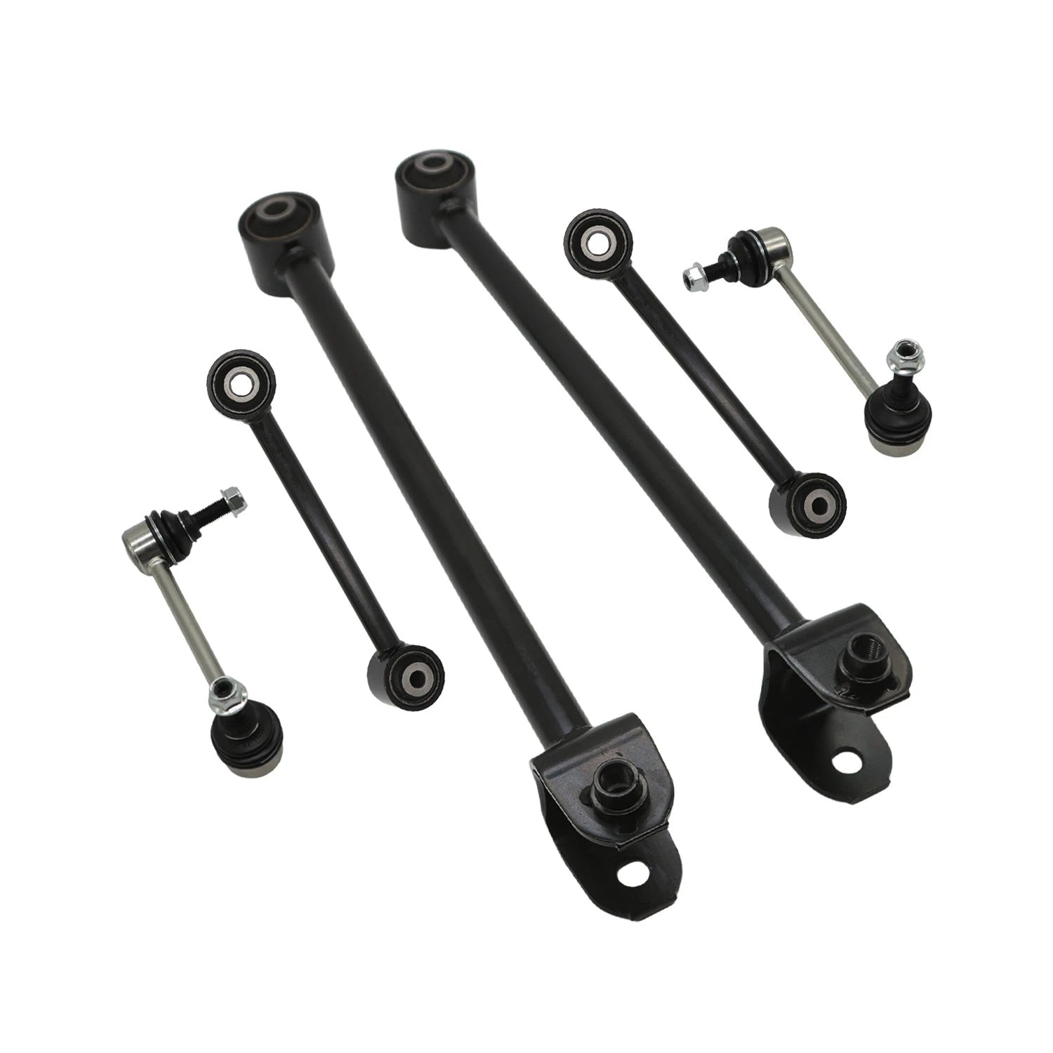 Set of 4 Rear Upper & Lower Control Arms Sway Bars for Honda Accord Acura TL TSX (2009–2017)
