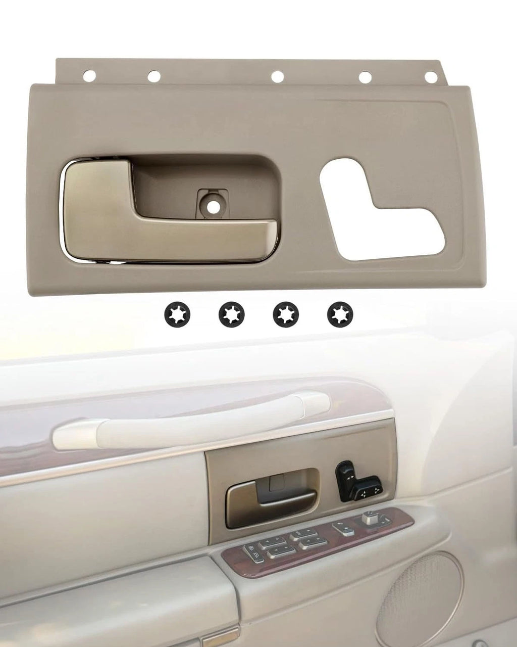 Front Driver Inside Interior Door Handle LH for Lincoln Town Car (2003–2011)