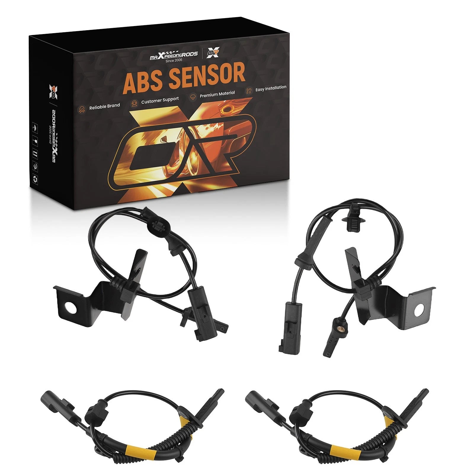 ABS Sensor Set for Ford Fusion Lincoln MKZ 2.0 3.0 (2013–2018)