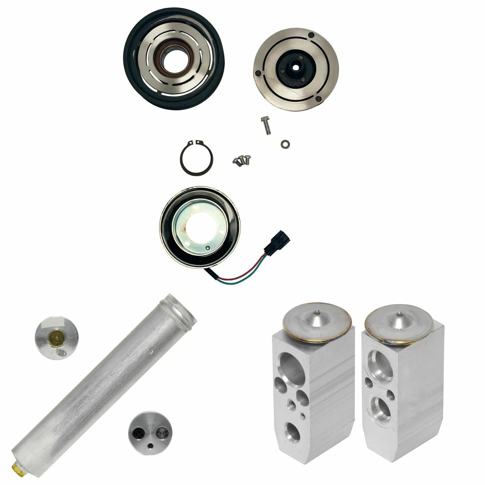AC Compressor Clutch Kit Replacement for Nissan Rogue 2.5L (2008–2009)