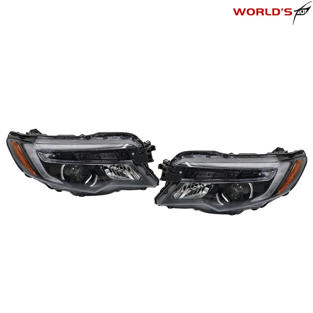 Set of 2 LED Low Beam + DRL Headlights for Pilot Elite, Passport (2016–2021)