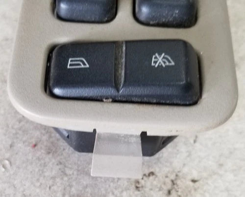 Master Window Mirror Switch for Lincoln LS (2003–2006) Dark Stone