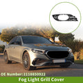 Front Left Fog Light Grill for Mercedes Benz E-Class (2003–2009) No. 2118850922 Black