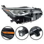 LED Headlight for Toyota Sienna LE XLE (2021–2022) Black Clear