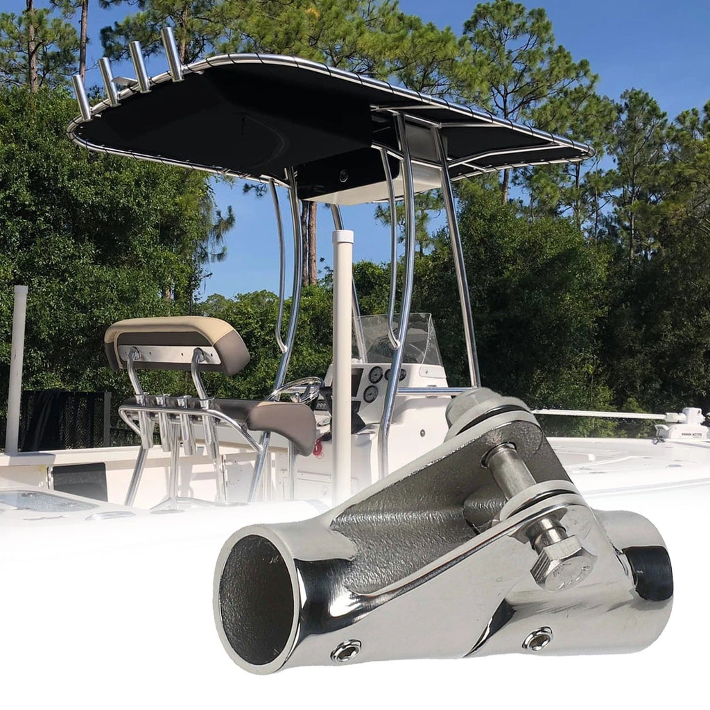 Boat Rail Fitting for Marine Tubing (316 Stainless Steel)