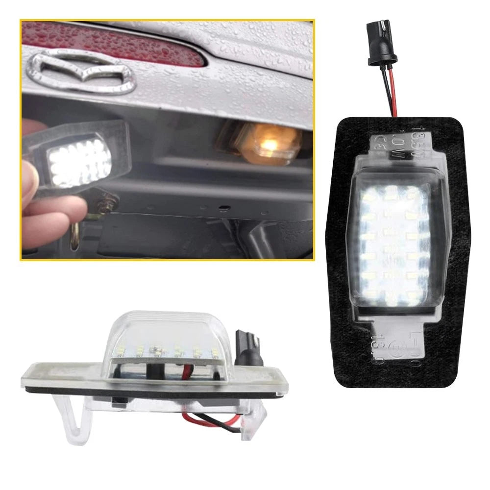 2X AUXITO LED License Plate Lights for Ford Escape (2001–2007)