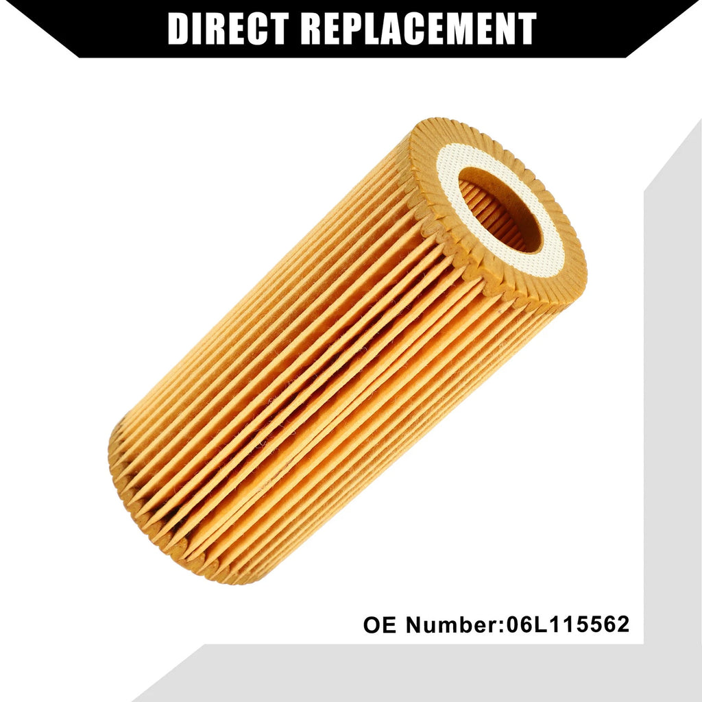 Set of 1 Engine Oil Filter No.06L115562 for Volkswagen Golf (2015)