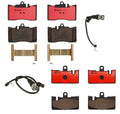 Set of 4 Brembo NAO Ceramic Brake Pads for Lexus LS430 (2001–2006)