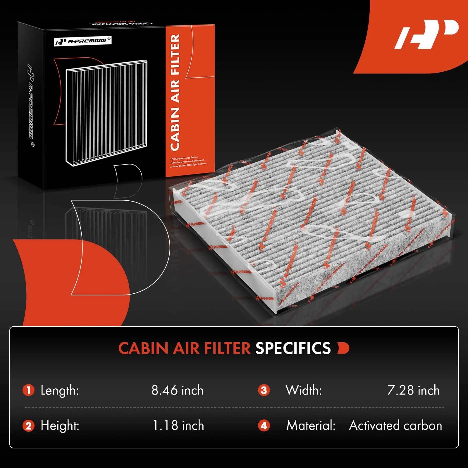 Engine & Activated Carbon Cabin Air Filter for Toyota Camry RAV4 Lexus (2022–2025)