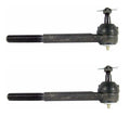 Set of 2 Outer Steering Tie Rod Ends for Chevrolet S10 Sonoma (1982–2004)