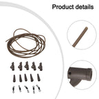Fishing Clip and Tubing Set for Carp Rig Accessories (1 Set)