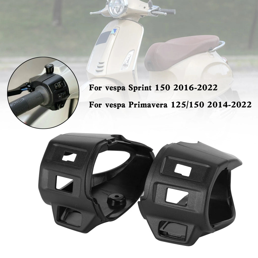 Handlebar Switches Cover Button for Sprint Primavera 125 150 (2014–2022) Black T9